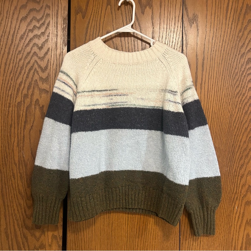Old Navy Multicolor Striped Sweater